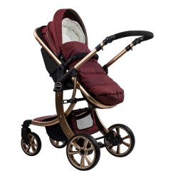 Бордовый - Коляска трансформер Farfello Aimile Original 608G